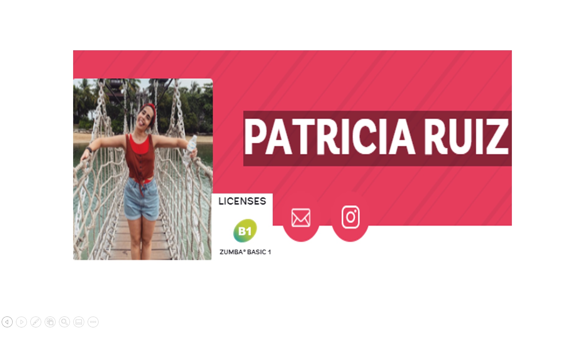 Zumba Session with Patricia Ruiz