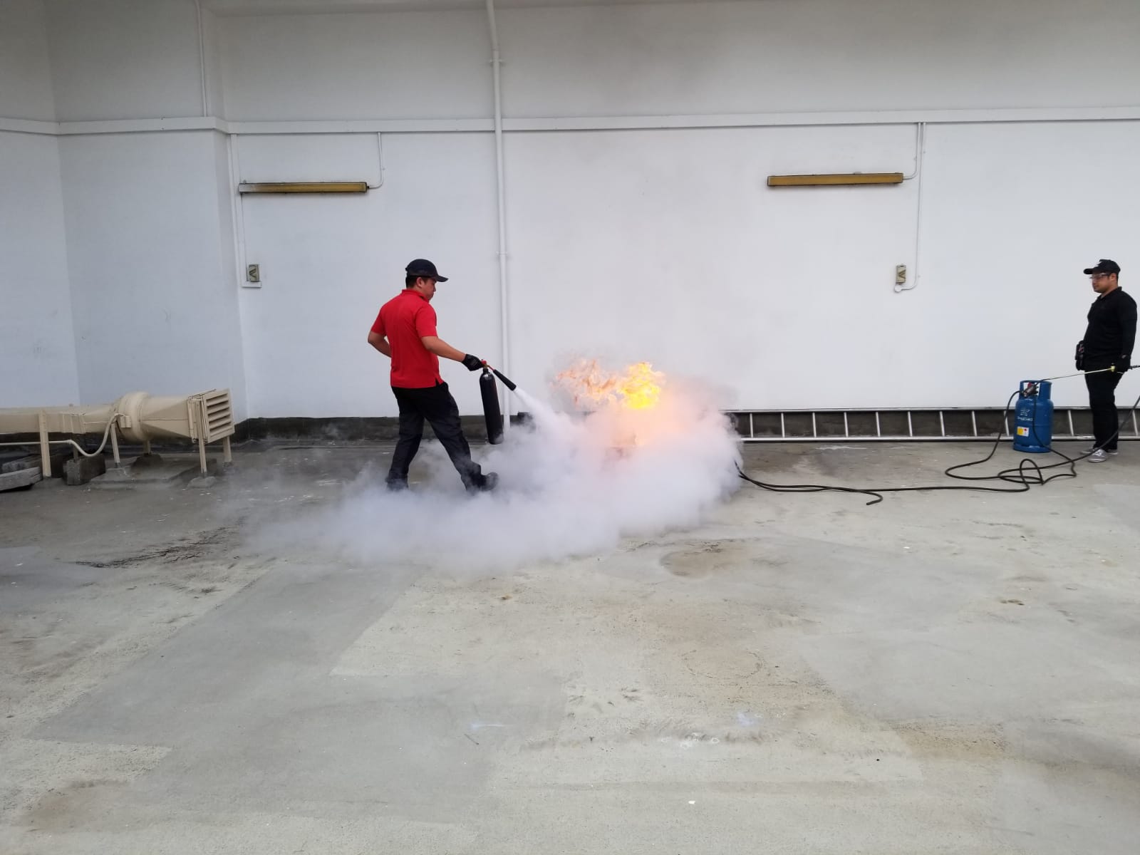 Odeon Towers Extinguisher Training